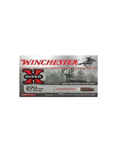 Bala Winchester Power Point Cal. 270 150 GR.